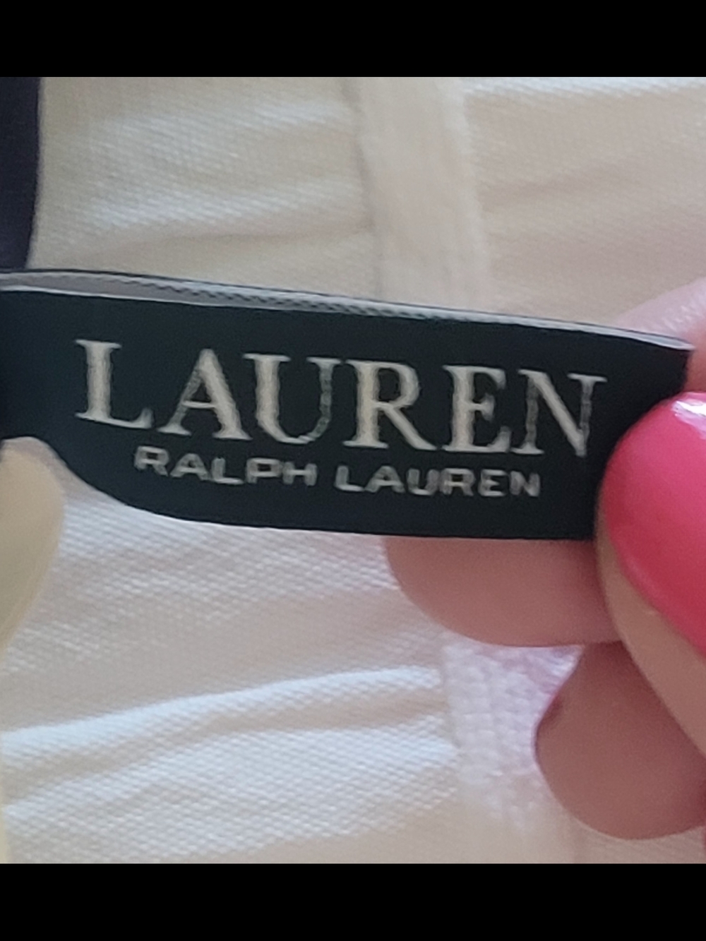 Ralph Lauren Black Ruched One-Piece Swimsuit - Picture 6 of 7